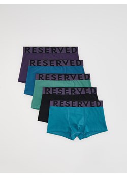 Reserved - 5 pack bokserek Classic - fioletowy ze sklepu Reserved w kategorii Majtki męskie - zdjęcie 185929012