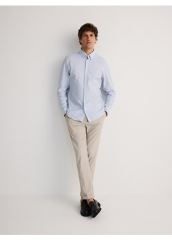 Reserved - Koszula slim fit w kratę - jasnoniebieski ze sklepu Reserved w kategorii Koszule męskie - zdjęcie 185930973