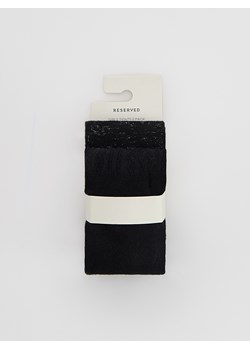 Reserved - Rajstopy 2 pack - czarny ze sklepu Reserved w kategorii Rajstopy dziecięce - zdjęcie 185934174