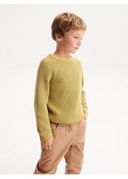 Reserved - Sweter oversize - oliwkowy - id: 3430N-81X - marki Reserved - 185934634 Reserved - Sweter oversize - oliwkowy ze sklepu Reserved w kategorii Swetry chłopięce - zdjęcie 185934634