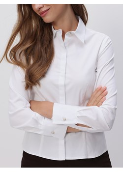 Reserved - Koszula slim fit - biały ze sklepu Reserved w kategorii Koszule damskie - zdjęcie 185940142