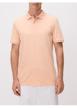 Reserved - Koszulka polo regular fit - bursztynowy ze sklepu Reserved w kategorii T-shirty męskie - zdjęcie 185940882