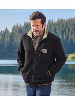 Polarowa bluza z podszewką sherpa ze sklepu Atlas For Men w kategorii Bluzy męskie - zdjęcie 185952320