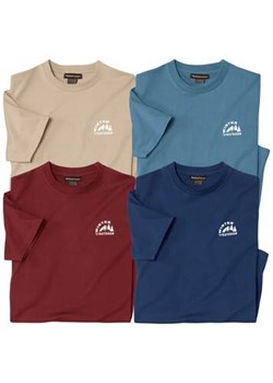 Zestaw 4 klasycznych koszulek ze sklepu Atlas For Men w kategorii T-shirty męskie - zdjęcie 185952330