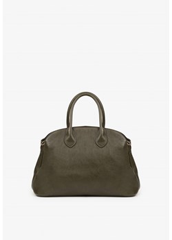 Ciemnozielona Torebka Shopperka na Ramię z Paskiem Arovire ze sklepu renee.pl w kategorii Torby Shopper bag - zdjęcie 185954404