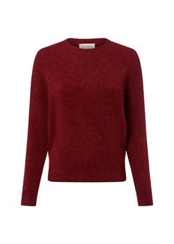 Msch Copenhagen Sweter damski Kobiety bordowy jednolity ze sklepu vangraaf w kategorii Swetry damskie - zdjęcie 185956683