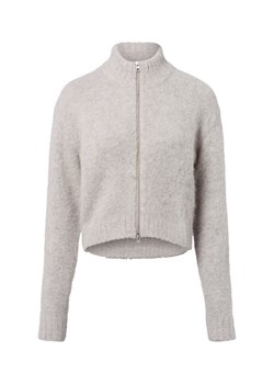 Samsøe Samsøe Damski kardigan z zawartością alpaki - SAJeanne Kobiety jasny szary jednolity ze sklepu vangraaf w kategorii Swetry damskie - zdjęcie 185956690