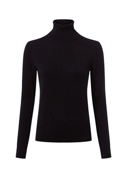 Franco Callegari Sweter damski z kaszmiru Kobiety Kaszmir czarny jednolity ze sklepu vangraaf w kategorii Swetry damskie - zdjęcie 185956713