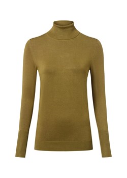 Marie Lund Sweter damski z dzianiny Kobiety oliwkowy jednolity ze sklepu vangraaf w kategorii Swetry damskie - zdjęcie 185956731