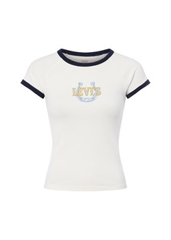 Levi's Koszulka damska Kobiety Dżersej écru nadruk ze sklepu vangraaf w kategorii Bluzki damskie - zdjęcie 185956740