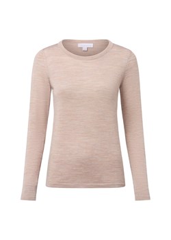 brookshire Sweter z dzianiny merino Kobiety Wełna taupe jednolity ze sklepu vangraaf w kategorii Swetry damskie - zdjęcie 185956750