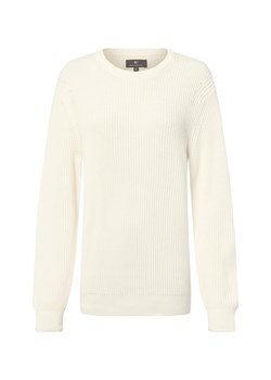 Nils Sundström Męski sweter z dzianiny Mężczyźni Bawełna écru wypukły wzór tkaniny ze sklepu vangraaf w kategorii Swetry męskie - zdjęcie 185956914