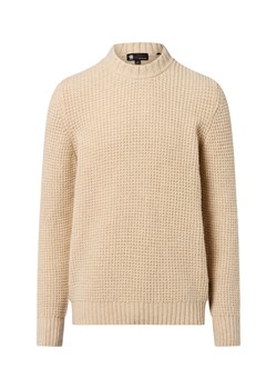 G-Star RAW Męski wełniany sweter Mężczyźni piaskowy jednolity ze sklepu vangraaf w kategorii Swetry męskie - zdjęcie 185956923