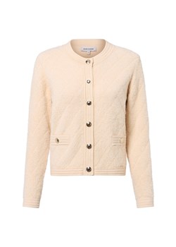 More & More Kardigan damski Kobiety Sztuczne włókno piaskowy jednolity ze sklepu vangraaf w kategorii Swetry damskie - zdjęcie 185956924