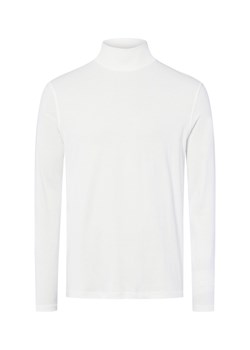 Finshley & Harding Męska koszula z długim rękawem Mężczyźni Bawełna écru jednolity ze sklepu vangraaf w kategorii T-shirty męskie - zdjęcie 185956940