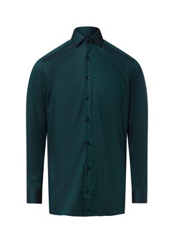 Andrew James Męska koszula biznesowa - non-iron Mężczyźni Regular Fit Bawełna jodłowy wzorzysty ze sklepu vangraaf w kategorii Koszule męskie - zdjęcie 185956953