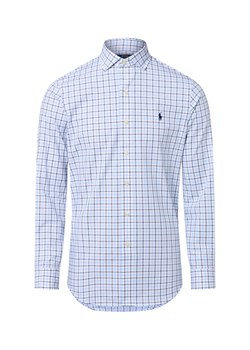 Polo Ralph Lauren Męska koszula casual Mężczyźni Comfort Fit Bawełna biały w kratkę ze sklepu vangraaf w kategorii Koszule męskie - zdjęcie 185957003