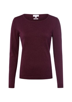 brookshire Sweter z dzianiny DAmen Kobiety drobna dzianina bakłażanowy marmurkowy ze sklepu vangraaf w kategorii Swetry damskie - zdjęcie 185957034