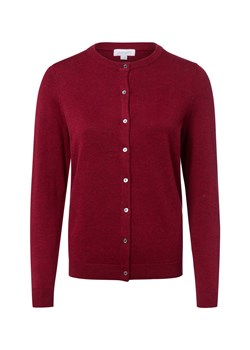 brookshire Kardigan damski Kobiety Bawełna bordowy jednolity ze sklepu vangraaf w kategorii Swetry damskie - zdjęcie 185957043