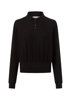 Opus Damski sweter z cienkiej dzianiny - Geigi Kobiety drobna dzianina czarny jednolity ze sklepu vangraaf w kategorii Swetry damskie - zdjęcie 185957054
