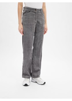 VG Sztruksy Kobiety szary jednolity ze sklepu vangraaf w kategorii Spodnie damskie - zdjęcie 185957063