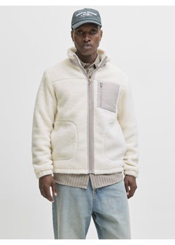 Jack & Jones Męska bluza dresowa - JJESoho Mężczyźni écru jednolity ze sklepu vangraaf w kategorii Bluzy męskie - zdjęcie 185957074