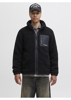 Jack & Jones Męska bluza dresowa - JJESoho Mężczyźni czarny jednolity ze sklepu vangraaf w kategorii Bluzy męskie - zdjęcie 185957094