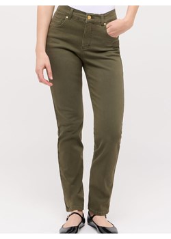 Angels Dżinsy - Cici Kobiety Bawełna khaki jednolity ze sklepu vangraaf w kategorii Jeansy damskie - zdjęcie 185957103