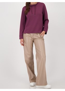 Monari Bluza damska Kobiety bakłażanowy jednolity ze sklepu vangraaf w kategorii Bluzy damskie - zdjęcie 185957140