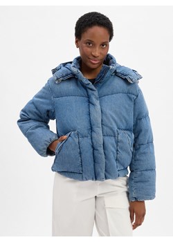 Levi's Damska dżinsowa kurtka puchowa Kobiety light stone jednolity ze sklepu vangraaf w kategorii Kurtki damskie - zdjęcie 185957201