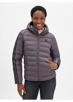 adidas Originals Damska kurtka pikowana - Slim Kobiety antracytowy jednolity ze sklepu vangraaf w kategorii Kurtki damskie - zdjęcie 185957211