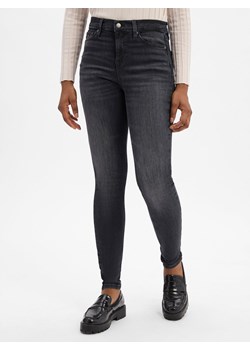 Tommy Jeans Dżinsy skinny - Nora Kobiety antracytowy jednolity ze sklepu vangraaf w kategorii Jeansy damskie - zdjęcie 185957240