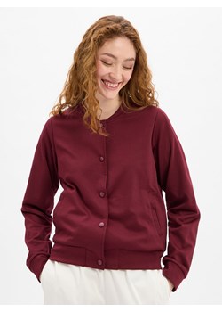 soyaconcept® Damska bluza modułowa - Daniela Kobiety bordowy jednolity ze sklepu vangraaf w kategorii Kurtki damskie - zdjęcie 185957364