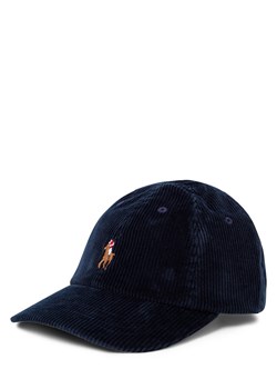 Polo Ralph Lauren Męska czapka z daszkiem Mężczyźni Sztruks granatowy jednolity ze sklepu vangraaf w kategorii Czapki z daszkiem męskie - zdjęcie 185957434
