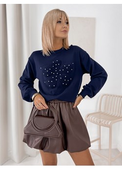 sweter marco granatowy one size ze sklepu UBRA w kategorii Swetry damskie - zdjęcie 185958404