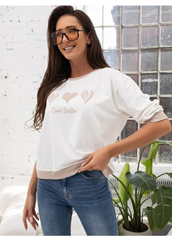 bluzka fantine ecru one size ze sklepu UBRA w kategorii Bluzki damskie - zdjęcie 185958460