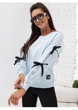 bluza angelo błękitna one size ze sklepu UBRA w kategorii Bluzy damskie - zdjęcie 185958504