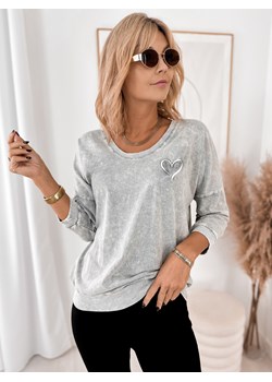 bluzka rimini szara one size ze sklepu UBRA w kategorii Bluzki damskie - zdjęcie 185959470