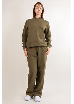 Dkaren DK-K-B8 Komplet bluza+spodnie, khaki ze sklepu kontri.pl w kategorii Komplety i garnitury damskie - zdjęcie 185959731