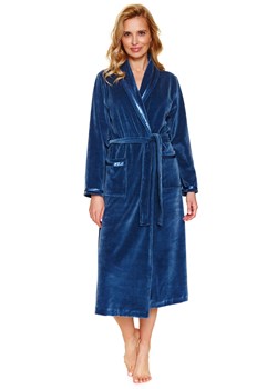 Szlafrok Doctor Nap SWA.1078 deep blue ze sklepu kontri.pl w kategorii Szlafroki damskie - zdjęcie 185960461