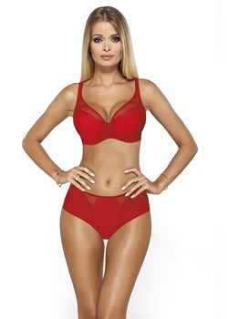 PariPari Ellie Biustonosz push-up, red ze sklepu kontri.pl w kategorii Biustonosze - zdjęcie 185960491