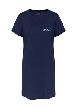 Triumph bawełniana koszula nocna damska Nightdresses 10221117-6047, Kolor granatowy, Rozmiar 36, Triumph ze sklepu Primodo w kategorii Koszule nocne - zdjęcie 185961824