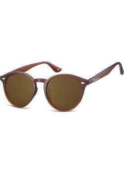 Okulary okrągłe brązowe lenonki S20E - id: 2727 - marki Montana - 185961920 Okulary okrągłe brązowe lenonki S20E ze sklepu Stylion w kategorii Okulary przeciwsłoneczne damskie - zdjęcie 185961920