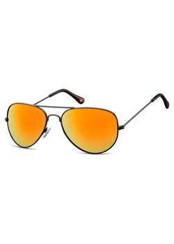 Okulary przeciwsłoneczne pilotki lustrzanki Montana MS96B Black/Orange ze sklepu Stylion w kategorii Zegarki - zdjęcie 185961952