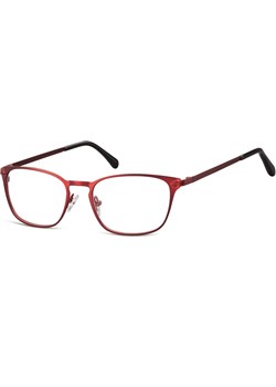 Oprawki okularowe kocie oczy damskie stalowe Sunoptic 991F czerwone ze sklepu Stylion w kategorii Zegarki - zdjęcie 185961991