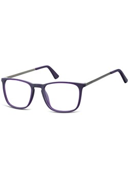Okulary oprawki zerówki korekcyjne nerdy Unisex Sunoptic AC25E ciemnofioletowe - id: 2885 - marki Sunoptic - 185962021 Okulary oprawki zerówki korekcyjne nerdy Unisex Sunoptic AC25E ciemnofioletowe ze sklepu Stylion w kategorii Okulary korekcyjne męskie - zdjęcie 185962021