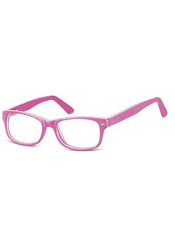 Okulary dziecięce zerówki Nerdy AK49C róż wpadający w fiolet ze sklepu Stylion w kategorii Okulary przeciwsłoneczne męskie - zdjęcie 185962101