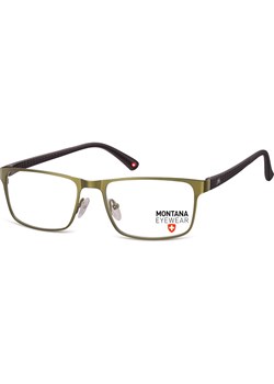 Okulary oprawki prostokątne optyczne Montana MM610F zielone ze sklepu Stylion w kategorii Zegarki - zdjęcie 185962131