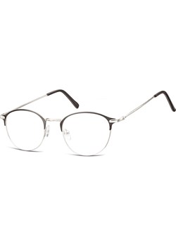 Lenonki okrągłe Okulary oprawki optyczne 933 srebrne + czarne - id: 3259 - marki Sunoptic - 185962203 Lenonki okrągłe Okulary oprawki optyczne 933 srebrne + czarne ze sklepu Stylion w kategorii Okulary korekcyjne męskie - zdjęcie 185962203