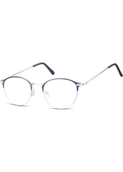 Lenonki okrągłe Okulary oprawki optyczne 933A srebrne + niebieskie - id: 3260 - marki Sunoptic - 185962204 Lenonki okrągłe Okulary oprawki optyczne 933A srebrne + niebieskie ze sklepu Stylion w kategorii Zegarki - zdjęcie 185962204